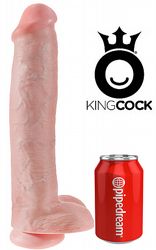 Dildos med pung King Cock Dildo 42 cm