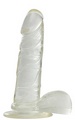 Real Rapture Clear Dildo 20 cm