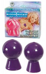 Vaginapumpar brstpumpar Nipple Suckers Purple