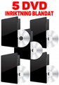 5-pack DVD Blandat