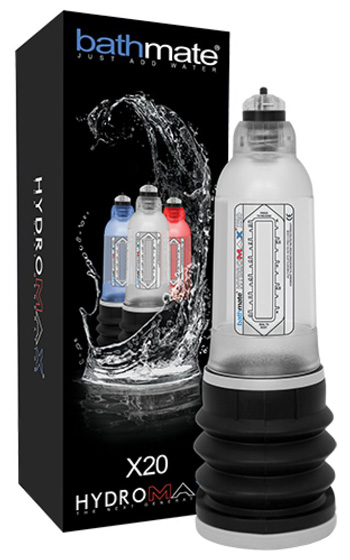 Bathmate Hydromax X20 - Clear Bathmate Hydromax X20 - Clear