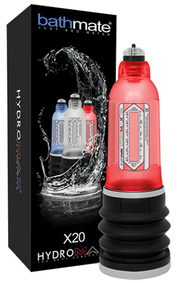 Bathmate Hydromax X20 - Red Bathmate Hydromax X20 - Red