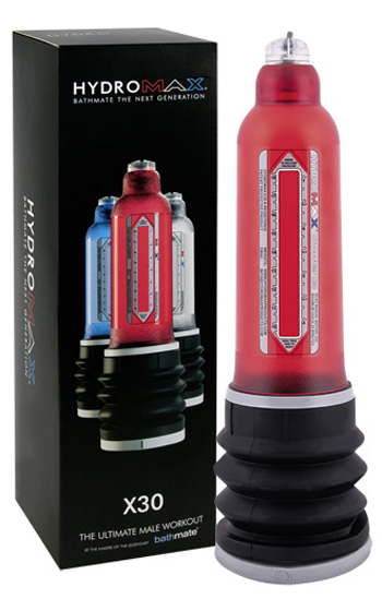 Bathmate Hydromax X30 - Clear Red Bathmate Hydromax X30 - Clear Red