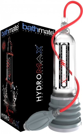 Bathmate Hydromax X50 Xtreme Crystal Clear Bathmate Hydromax X50 Xtreme Crystal Clear