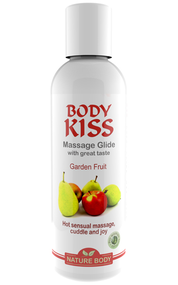 Smaksatt glidmedel Body Kiss Garden Fruit 100 ml