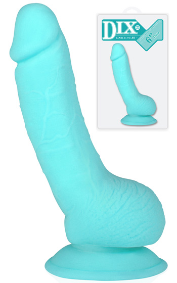 DIX Realistisk Dildo Turkos DIX Realistisk Dildo Turkos