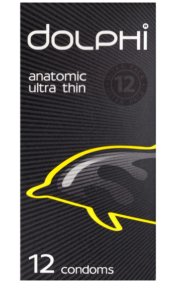 Kondomer Dolphi Anatomic Ultra Thin 12-pack