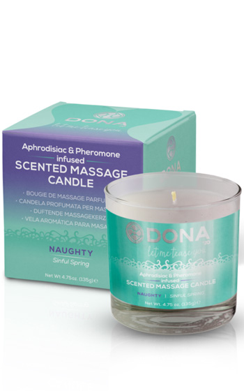 Dona Massage Candle Naughty 135g Dona Massage Candle Naughty 135g