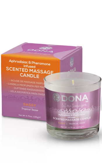 Dona Massage Candle Sassy 135g Dona Massage Candle Sassy 135g