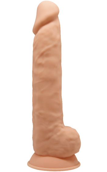 Dual Density Dildo 26 cm | Dildos med pung | Intimast