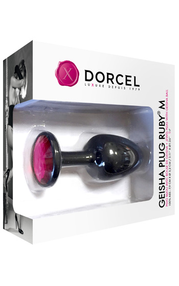 Image of Dorcel Geisha Plug with Ruby M - 6071236