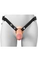 Hollow Silicone Strap-On 15 cm
