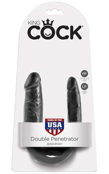 King Cock Double Penetrator Black King Cock Double Penetrator Black