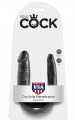 King Cock Double Penetrator Black