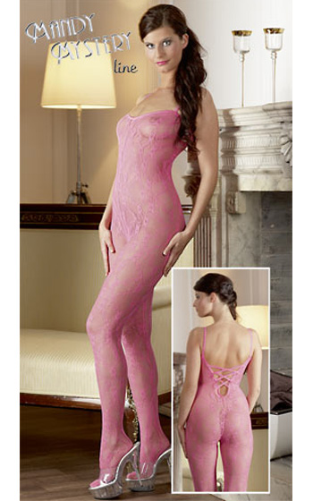 Mandy Mystery Catsuit - Rosa Mandy Mystery Catsuit - Rosa