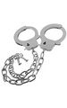 Metal Handcuffs Long Chain