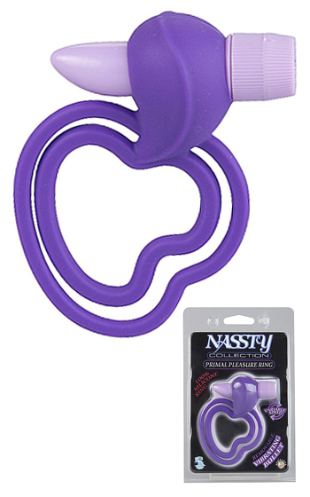 Nassty Vibrerande Dubbelring Lila Nassty Vibrerande Dubbelring Lila