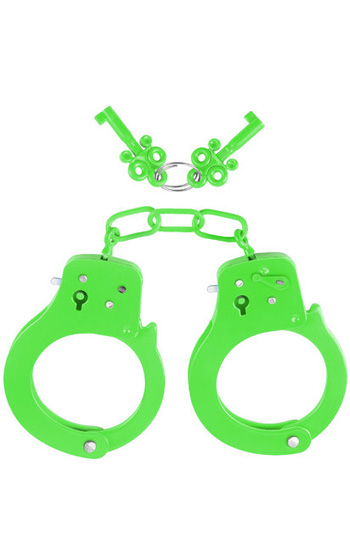 Neon Cuffs Gröna Handbojor Neon Cuffs Gröna Handbojor