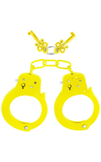 Neon Cuffs Gula Handbojor Neon Cuffs Gula Handbojor