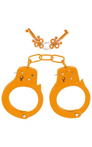 Neon Cuffs Orangea Handbojor Neon Cuffs Orangea Handbojor