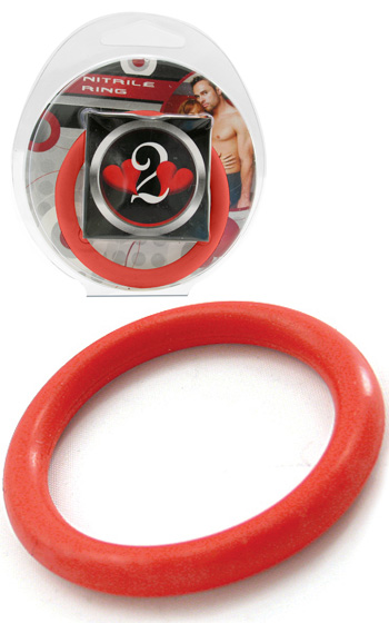 Nitrile Ring Large - Röd Nitrile Ring Large - Röd