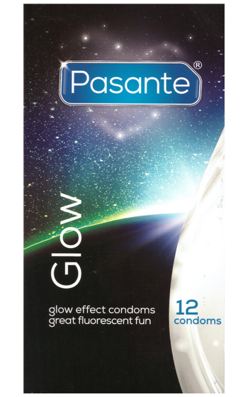 Kondomer Pasante Glow 12-pack