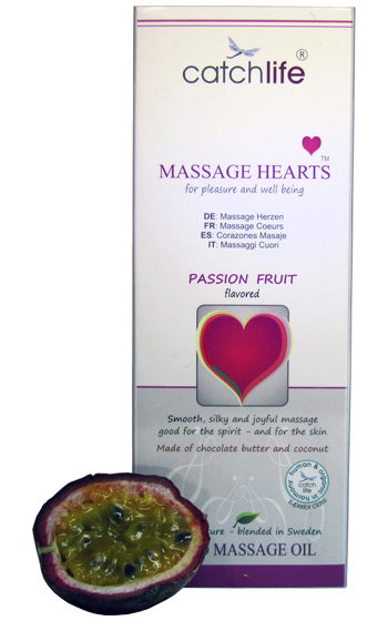 Passion Fruit Massage Hearts 50 gr Passion Fruit Massage Hearts 50 gr