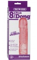 Pink 8 Inch Jelly Dong