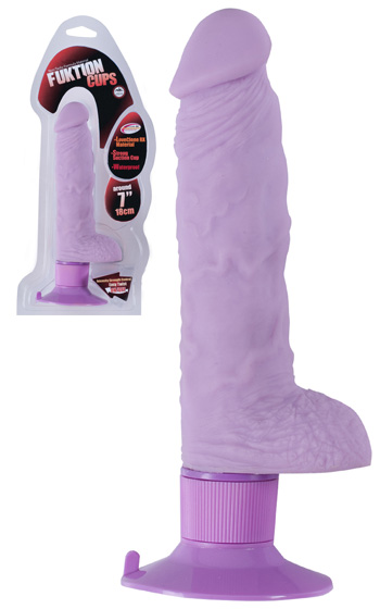 Realistic Fuktion Cup Lila 7 tum Realistic Fuktion Cup Lila 7 tum
