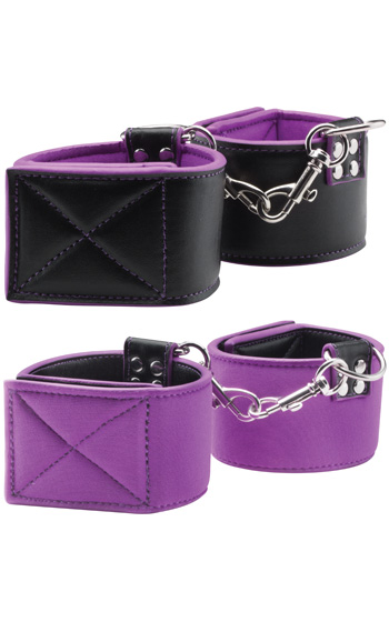 Reversible Ankle Cuffs Purple