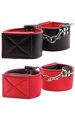 Reversible Ankle Cuffs Red