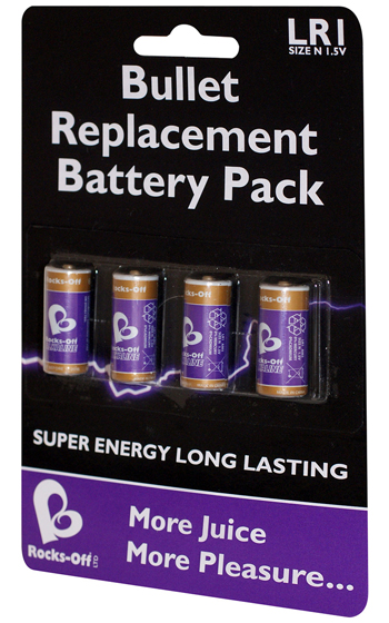 Rocks Off Battery Pack - 4 pack Rocks Off Battery Pack - 4 pack