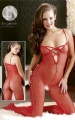 R�d Catsuit N�t L-XL