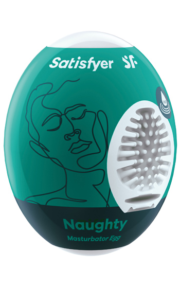 Onanihjälpmedel Satisfyer Masturbator Egg Naughty