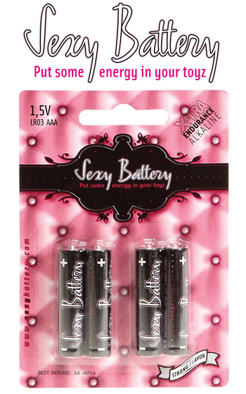 Sexy Battery LR3 - 4 pack Sexy Battery LR3 - 4 pack