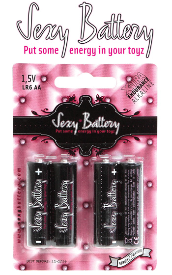 Sexy Battery LR6 - 4 pack Sexy Battery LR6 - 4 pack