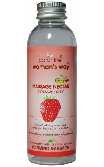 Strawberry Massage Nectar 75 ml Strawberry Massage Nectar 75 ml