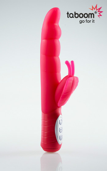 Taboom Butterfly Vibrator - Rosa Taboom Butterfly Vibrator - Rosa