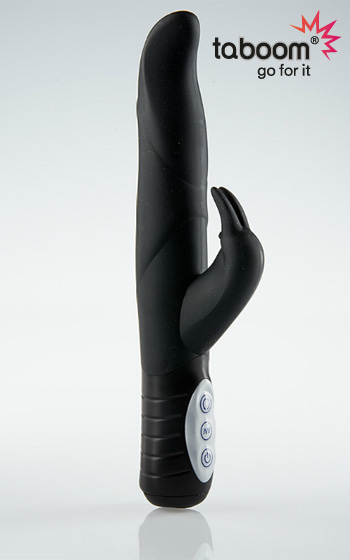 Taboom Rabbit Vibrator - Svart Taboom Rabbit Vibrator - Svart