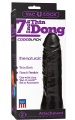 Thin 7 Inch Dong Black