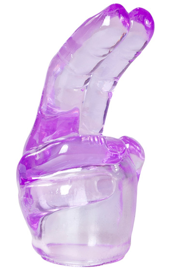 Wand Attachment Fingers Purple Wand Attachment Fingers Purple