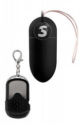  10 Speed Remote Big Size Rechargeable - Svart
