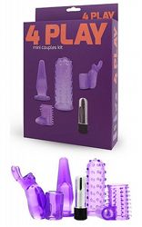 Parvibratorer 4 Play Mini Couples Kit