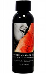 Smaksatt glidmedel tbar Massageolja Vattenmelon 60 ml