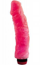 Realistiska Massagestavar Big Jelly Vibrator - Rosa