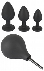 Analduschar Black Velvet Anal Kit