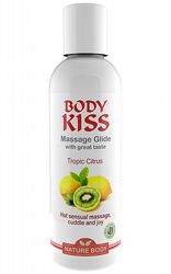 Massageoljor Massageljus Body Kiss Tropic Citrus 100 ml