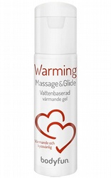 Vattenbaserat glidmedel Bodyfun Warming Massage 100 ml