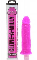 Penisavgjutning Clone A Willy Pink Neon