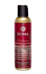  Dona Kissable Massage Oil Strawberry 110 ml